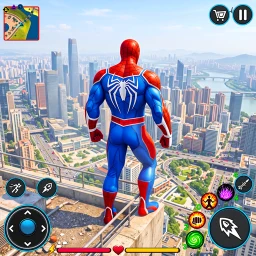 Spider Rope Hero: Crime City