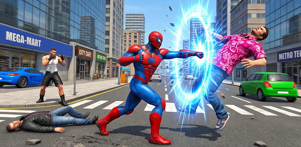 Spider Rope Hero - Crime City screenshot