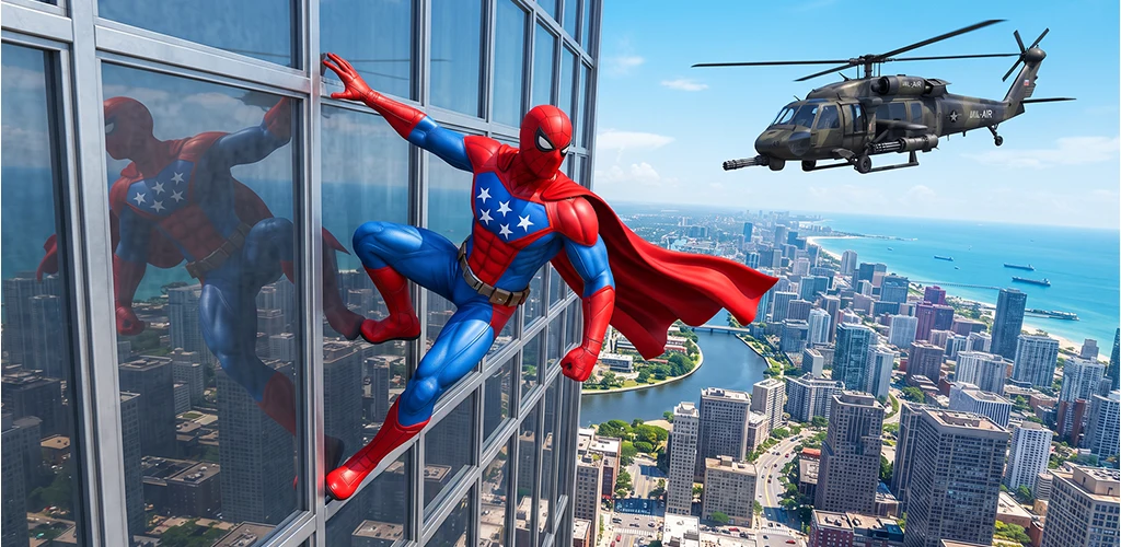 Spider Rope Hero - Crime City screenshot
